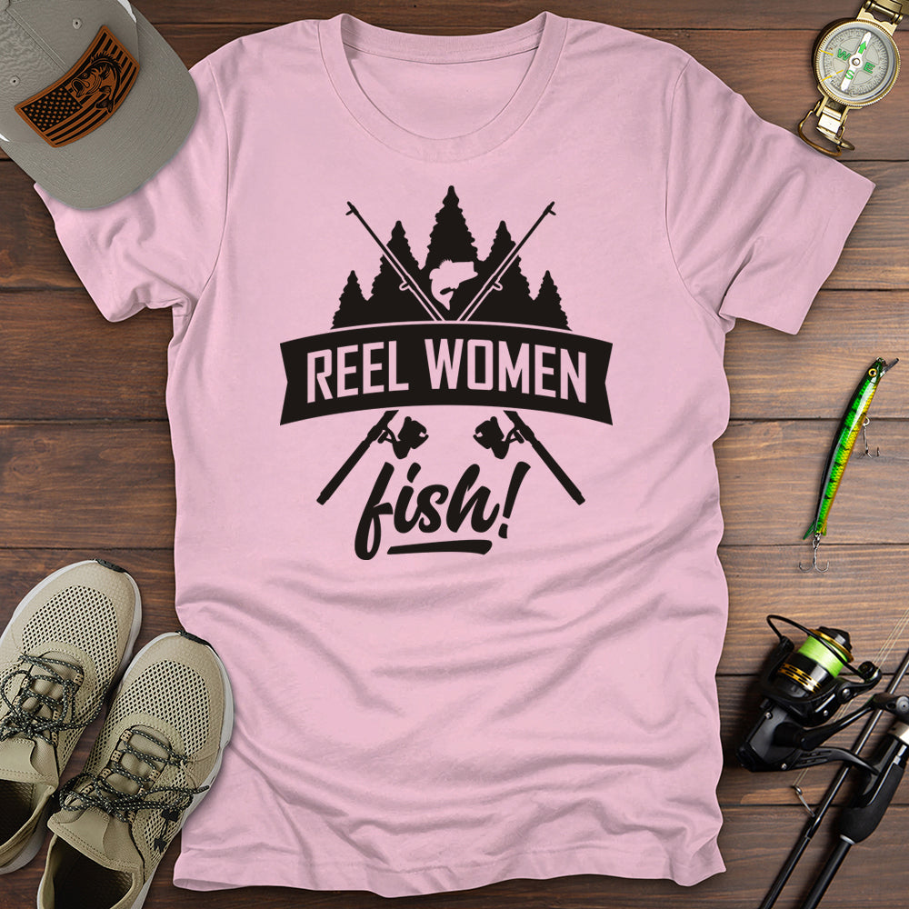 Reel Women Fish T-Shirt