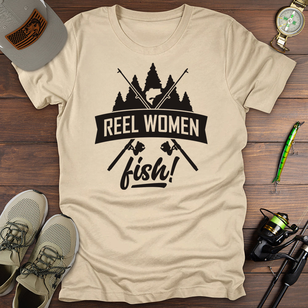 Reel Women Fish T-Shirt