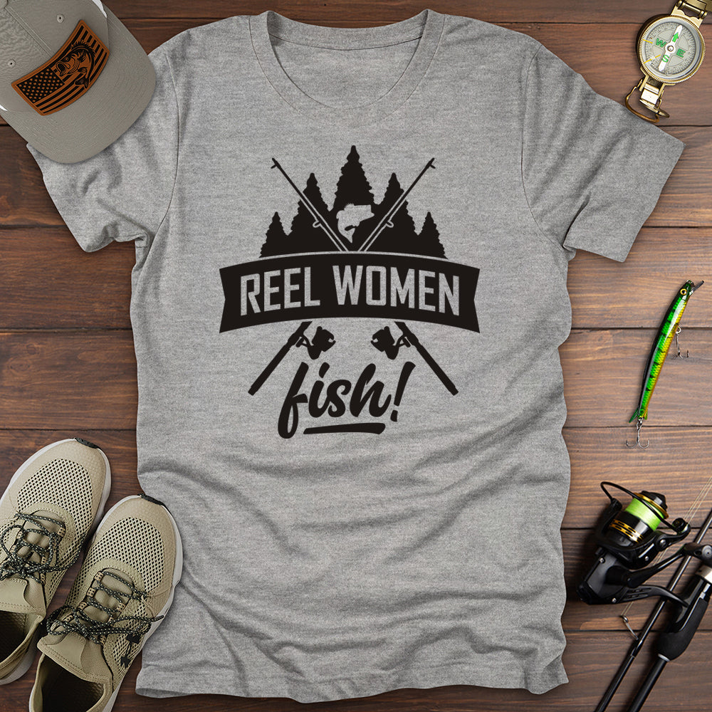 Reel Women Fish T-Shirt