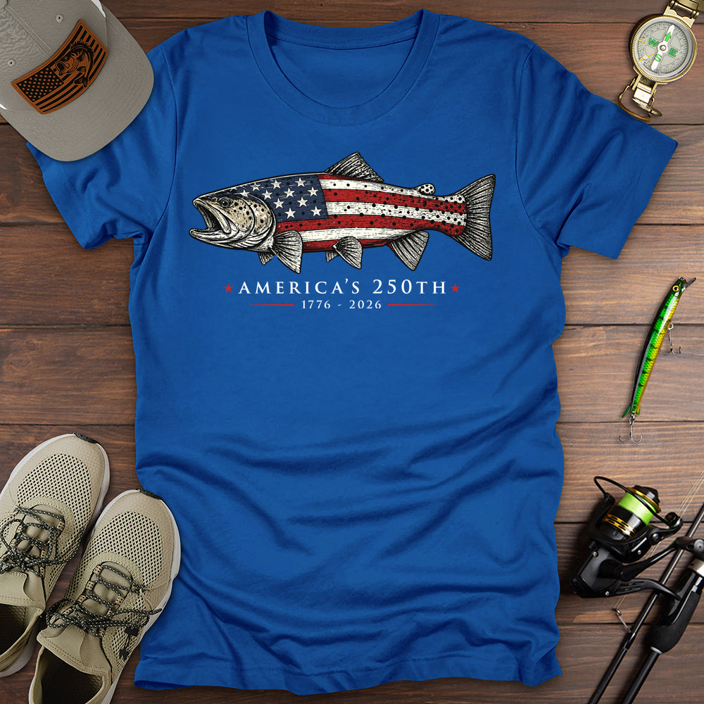 Trout America's 250th T-Shirt