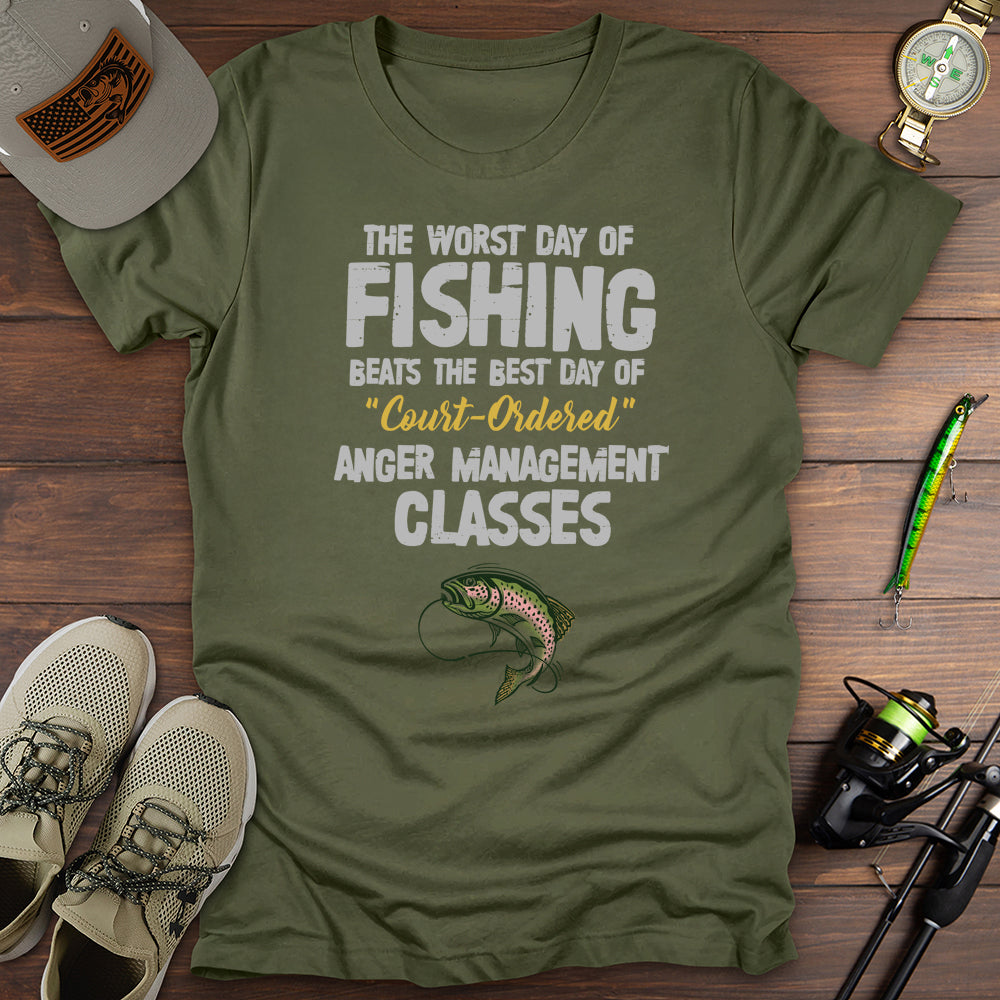 The Worst Day Of Fishing T-Shirt