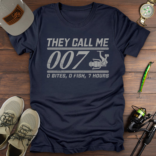 0 Bites 0 Fish  7 Hours T-Shirt