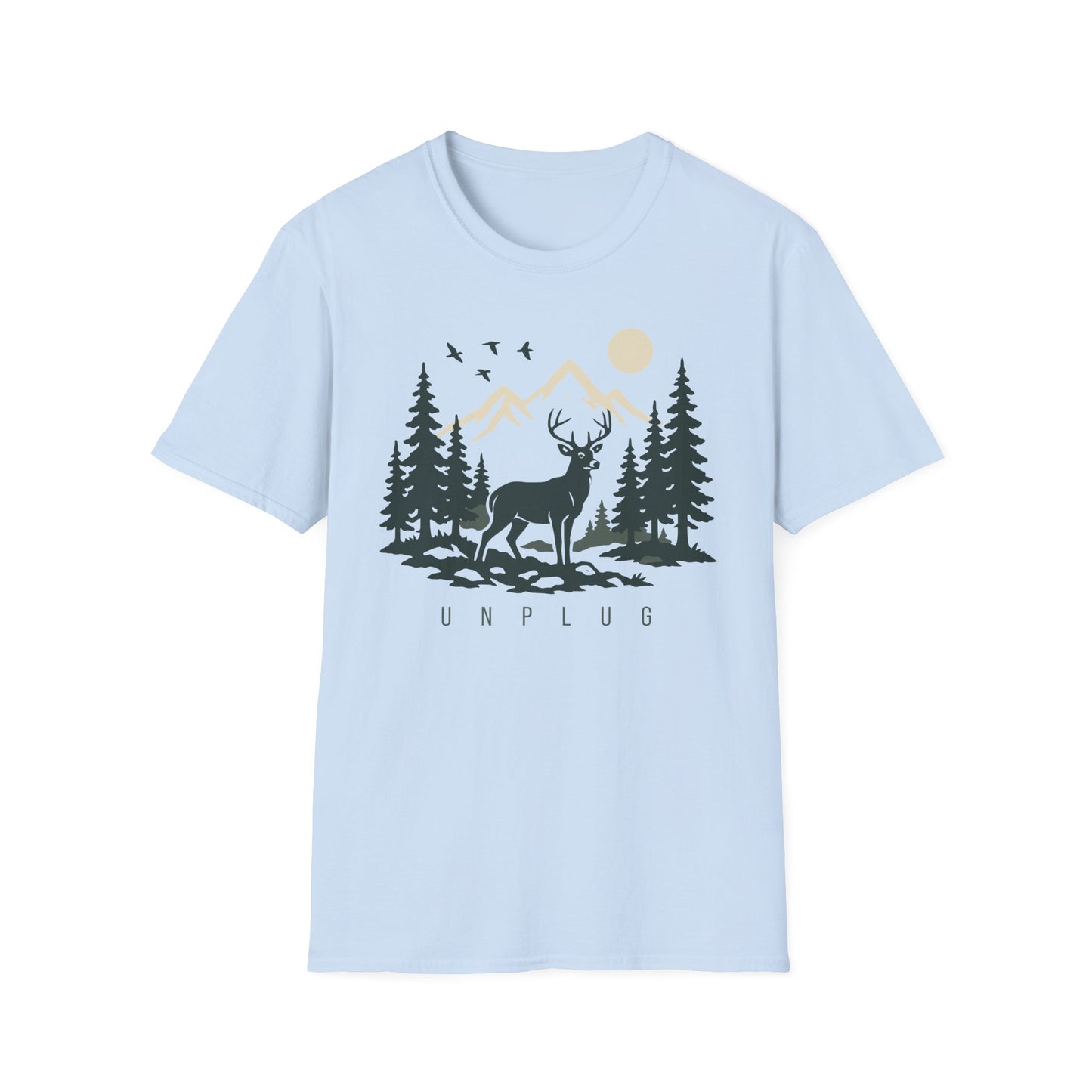 Wilderness Mode On T-Shirt