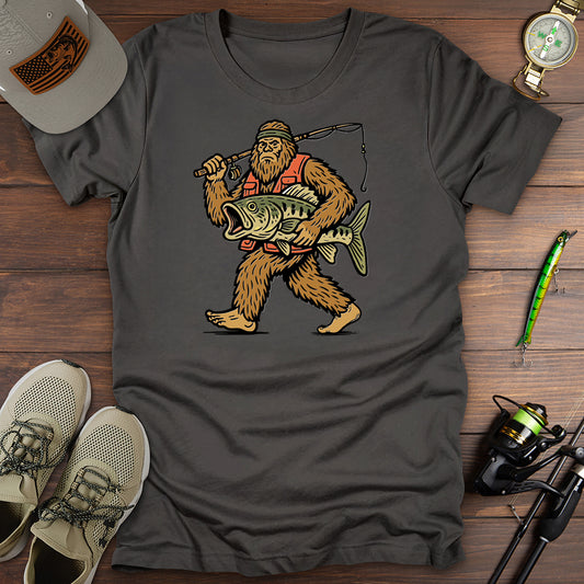 Bigfoot Bass Hunter T-Shirt