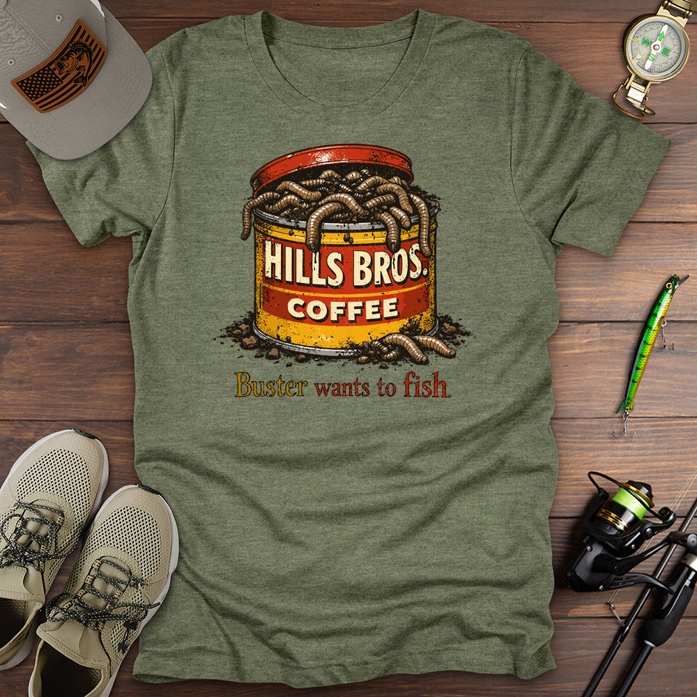 Buster Wants To Fish T-Shirt