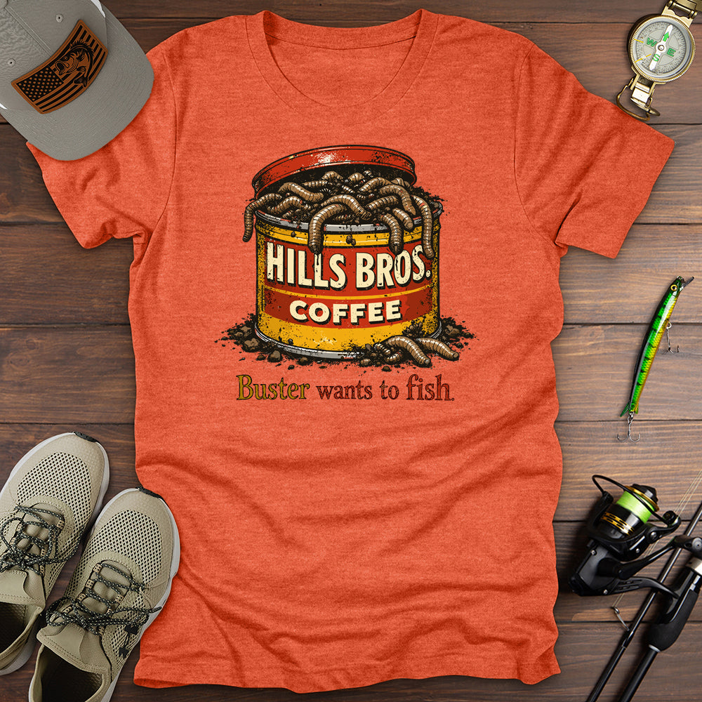 Buster Wants To Fish T-Shirt