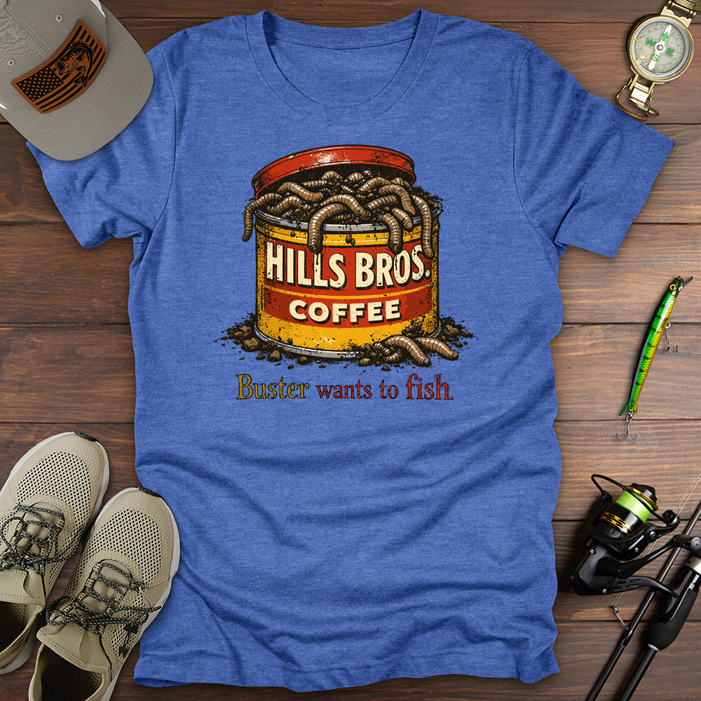 Buster Wants To Fish T-Shirt