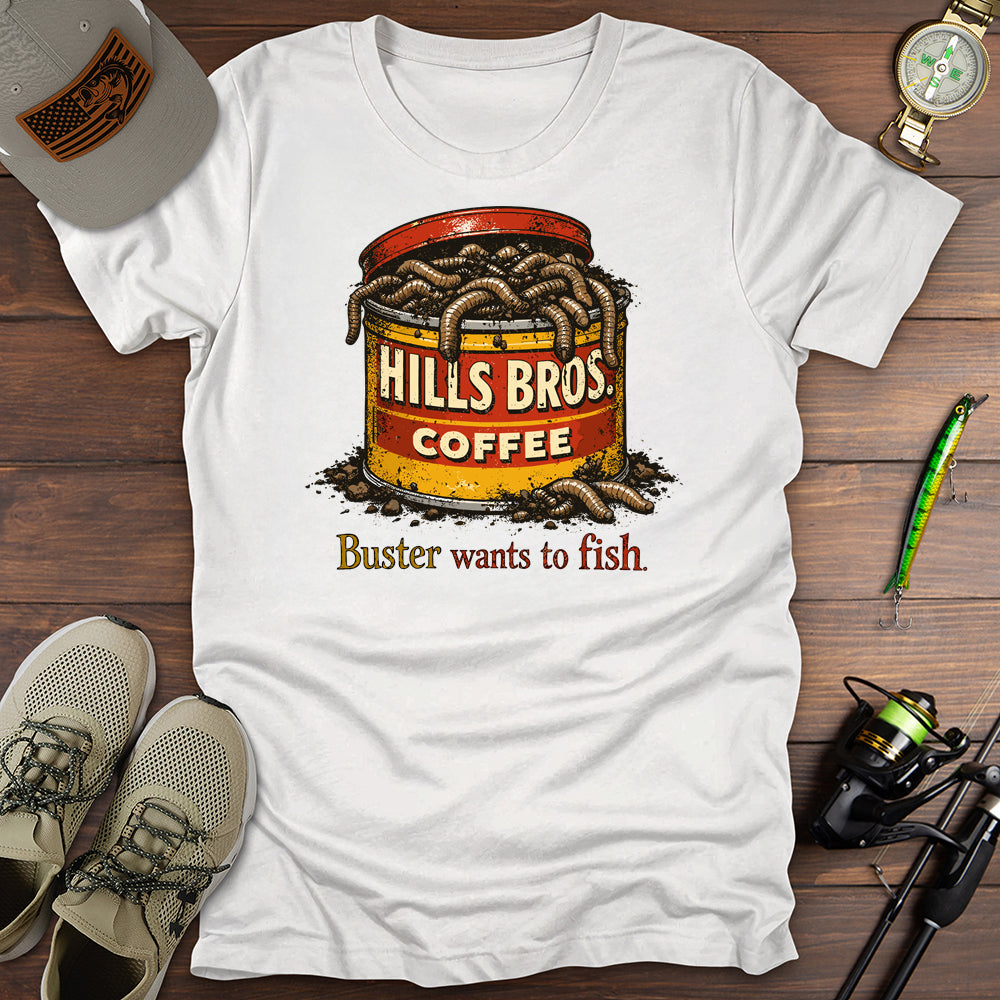 Buster Wants To Fish T-Shirt