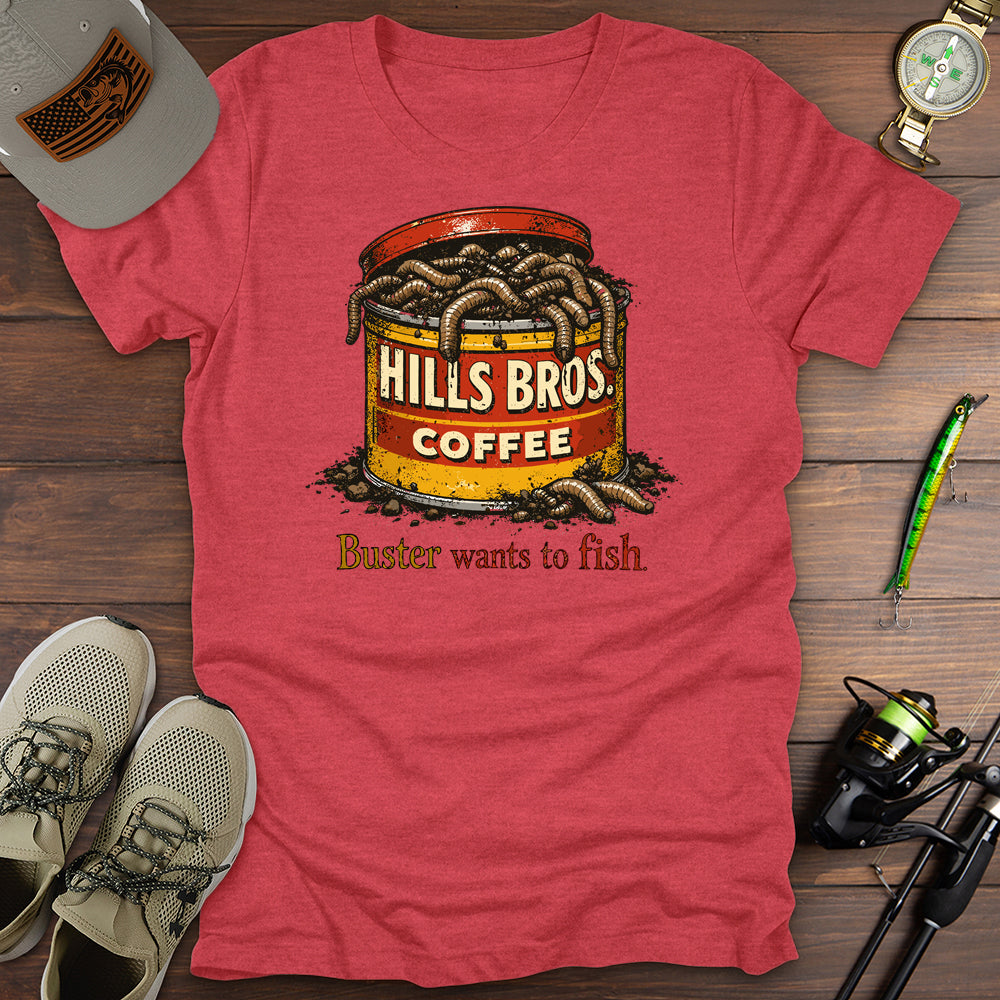 Buster Wants To Fish T-Shirt