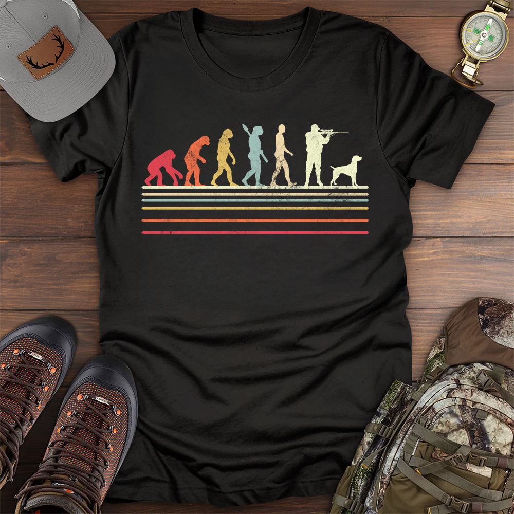 Evolution of Man Hunting T-Shirt