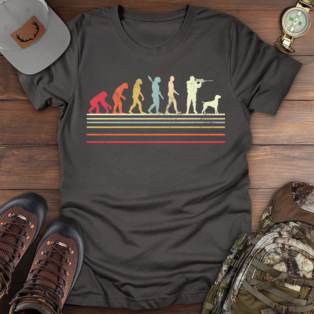 Evolution of Man Hunting T-Shirt