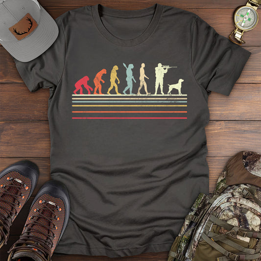 Evolution of Man Hunting T-Shirt