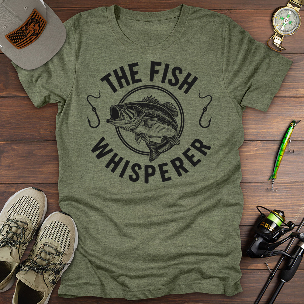 Fish Whisperer Bass T-Shirt