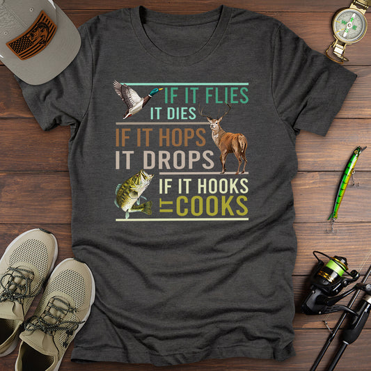 Hunt Fish Cook T-Shirt