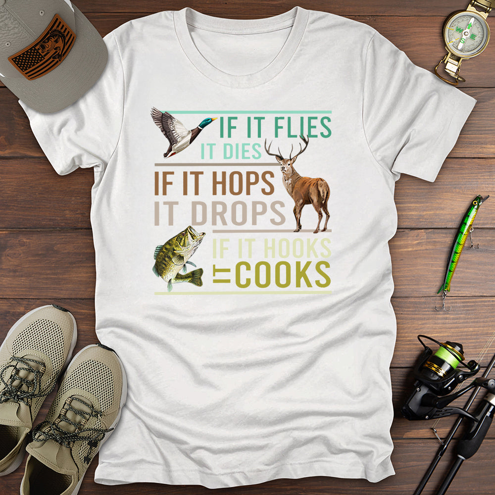 Hunt Fish Cook T-Shirt