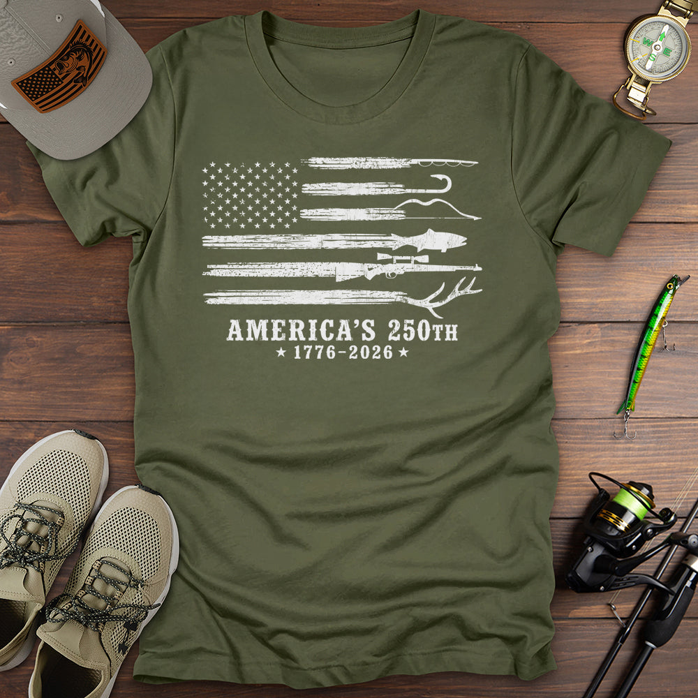 Hunting Fishing 250 T-Shirt