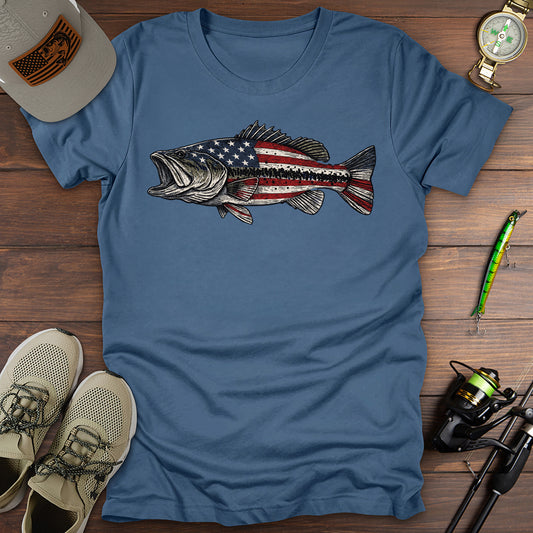 Stars & Stripes Bass T-Shirt