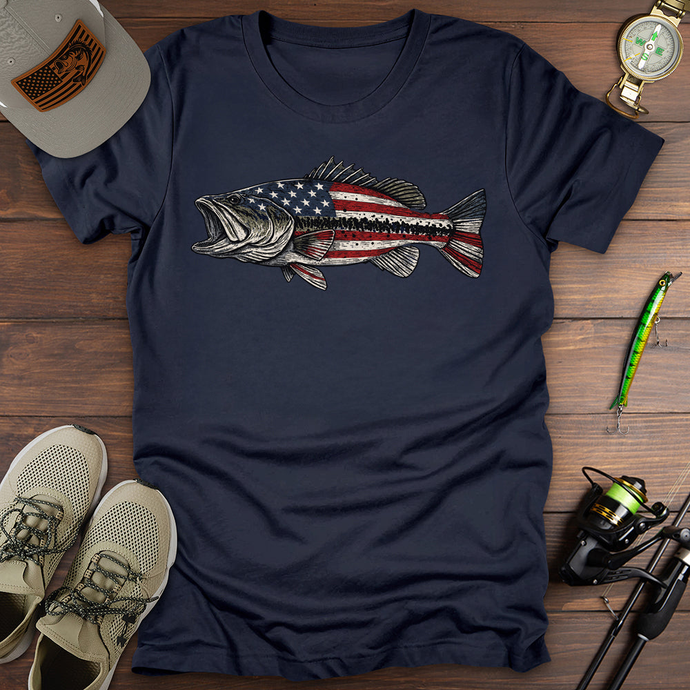 Stars & Stripes Bass T-Shirt