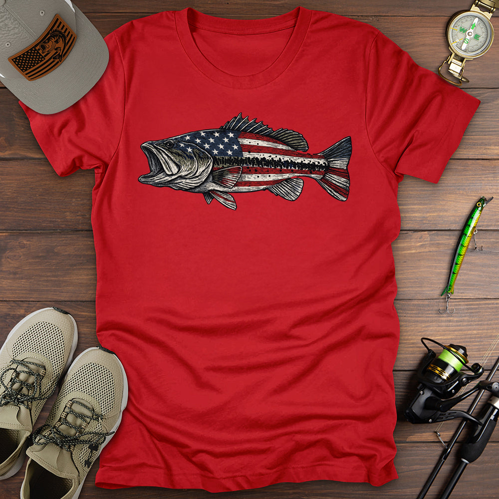 Stars & Stripes Bass T-Shirt