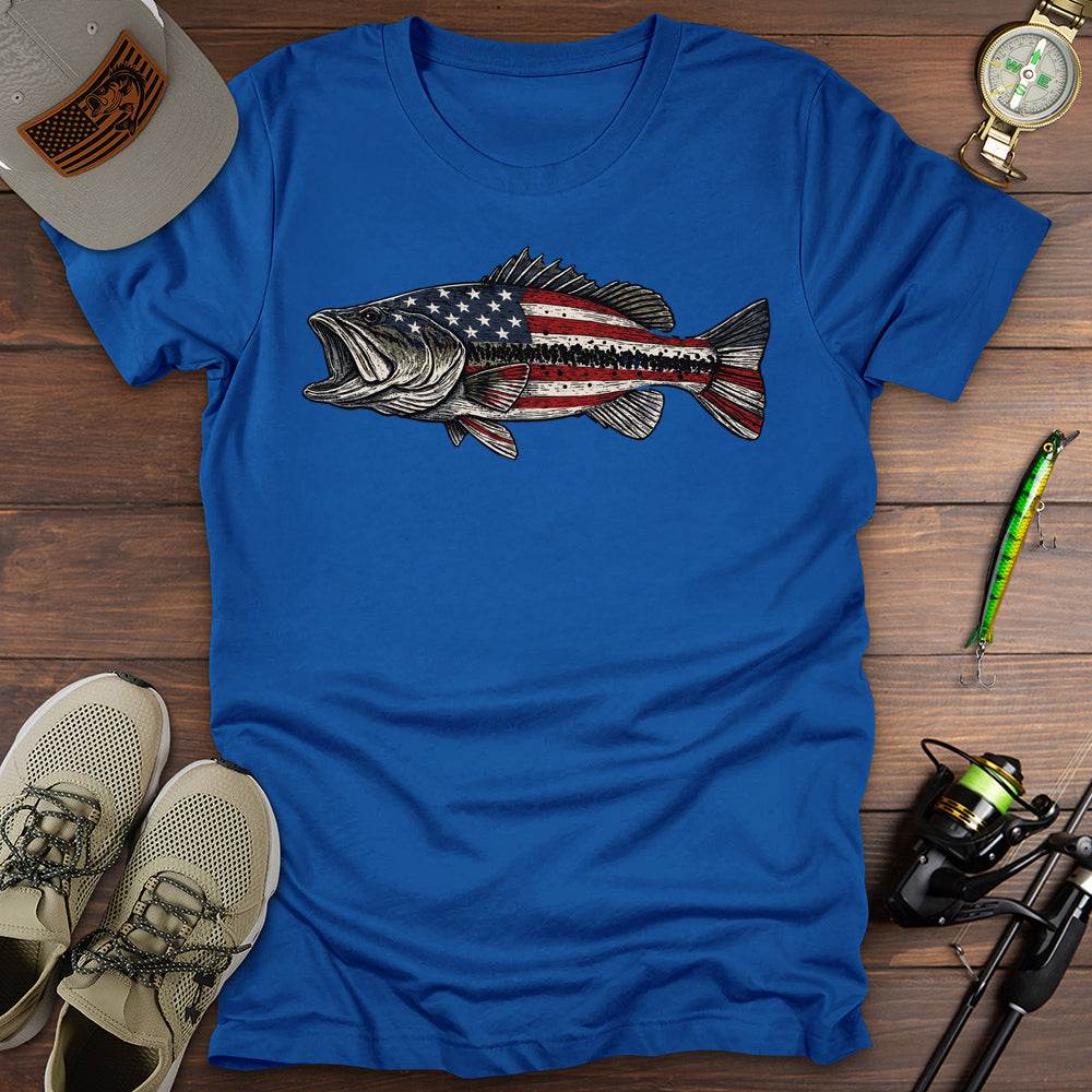 Stars & Stripes Bass T-Shirt
