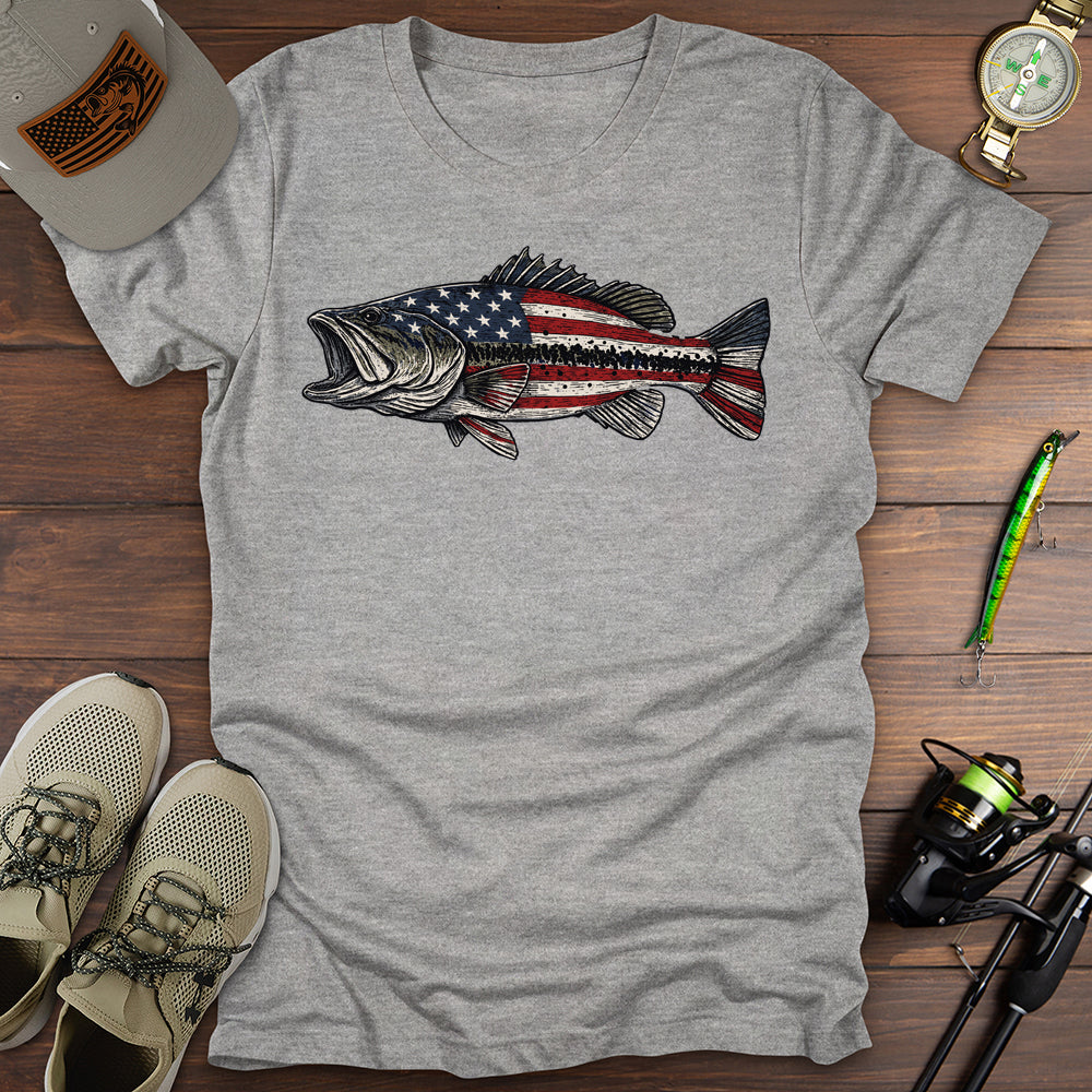 Stars & Stripes Bass T-Shirt