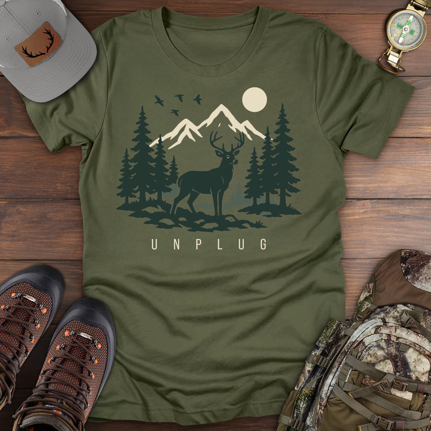 Wilderness Mode On T-Shirt