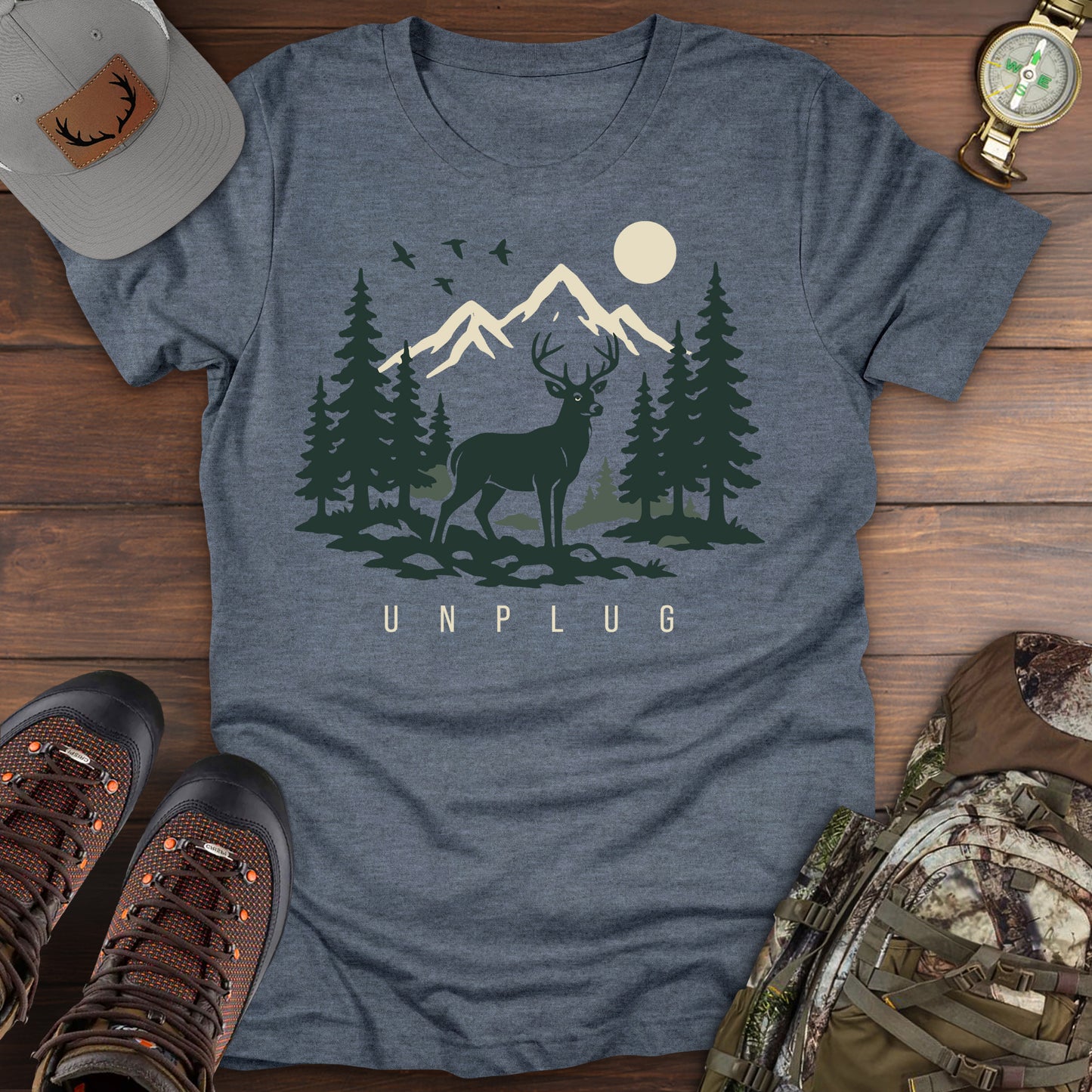 Wilderness Mode On T-Shirt