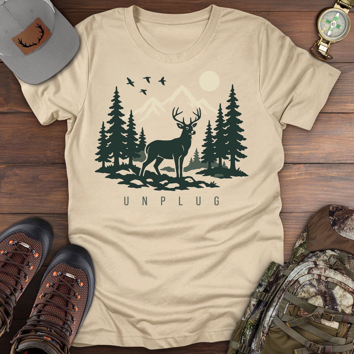 Wilderness Mode On T-Shirt