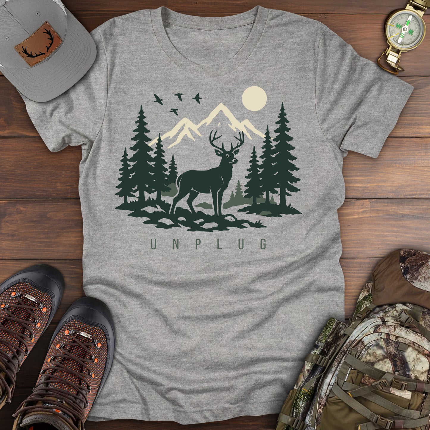 Wilderness Mode On T-Shirt