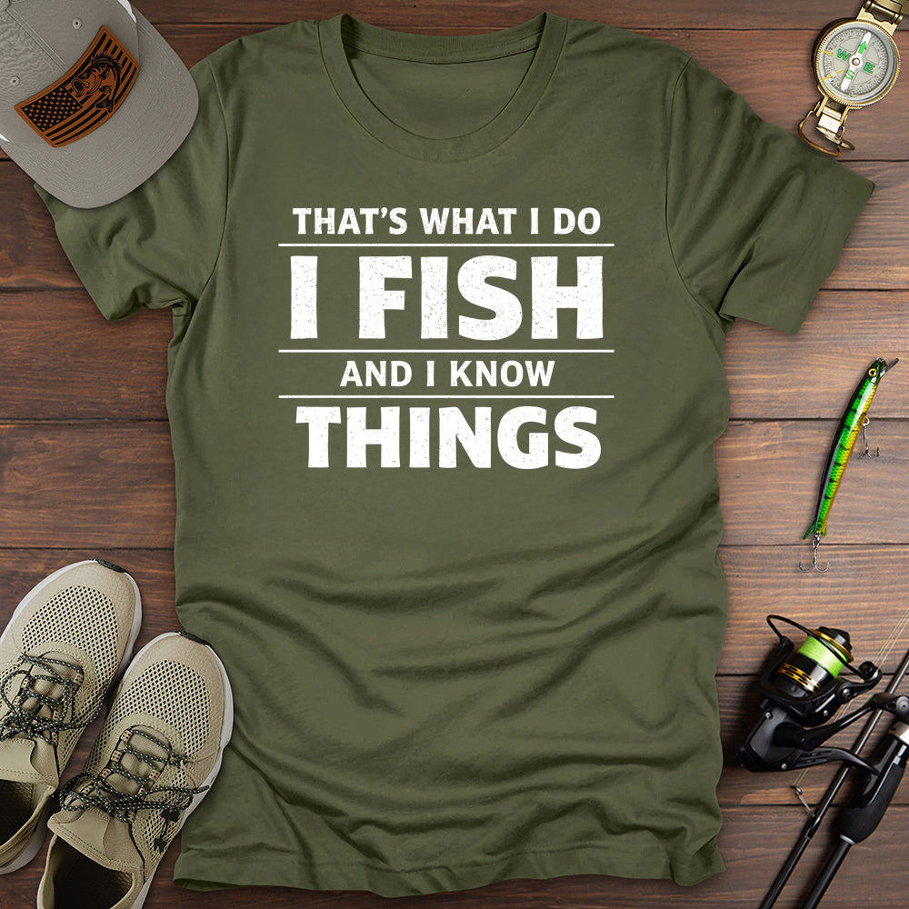 Fish Know Things T-Shirt
