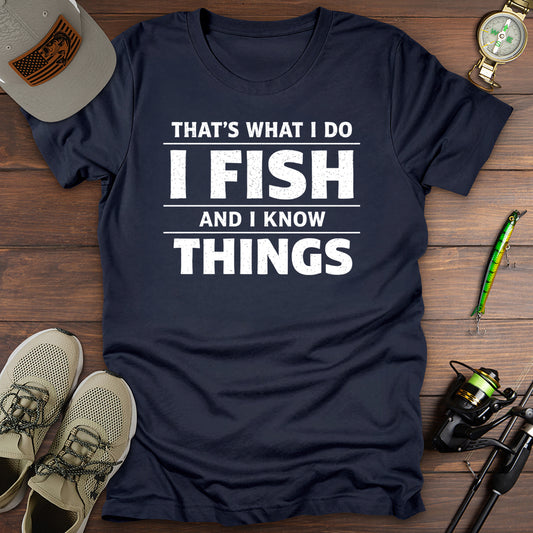 Fish Know Things T-Shirt