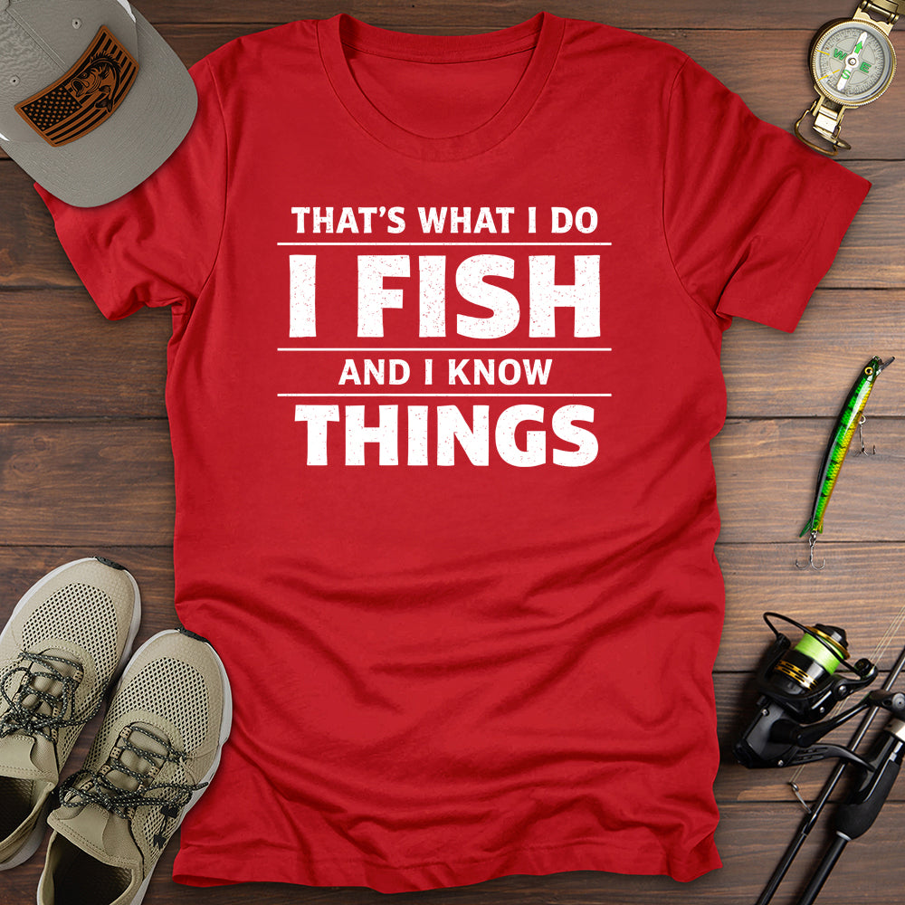 Fish Know Things T-Shirt