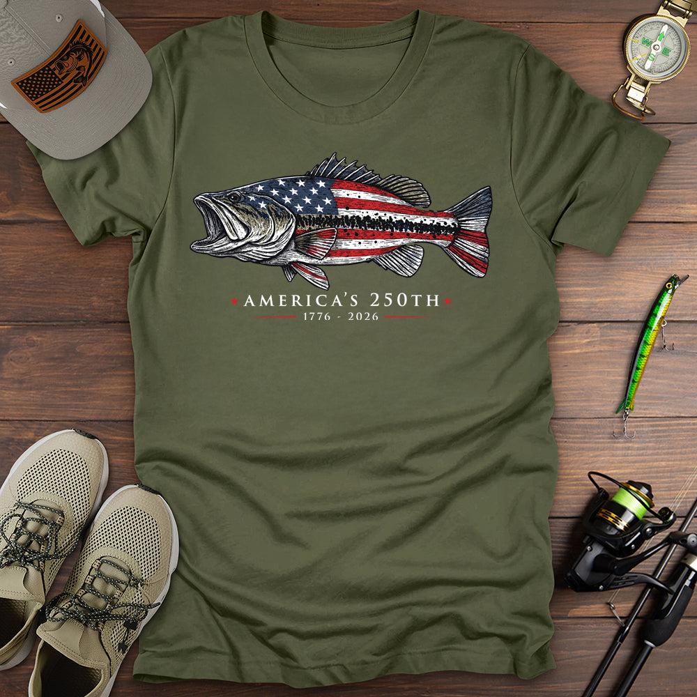 Bass America's 250th T-Shirt