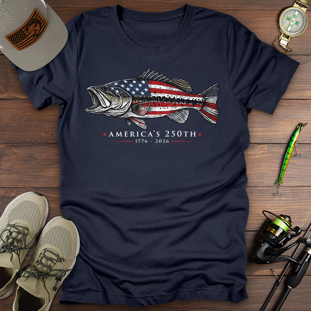 Bass America's 250th T-Shirt