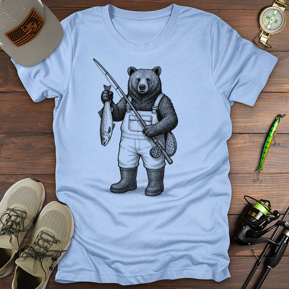 Bear Fishing T-Shirt