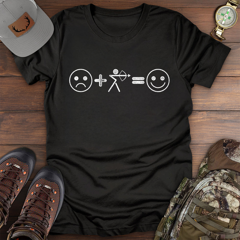 Bowhunting = Hapiness T-Shirt