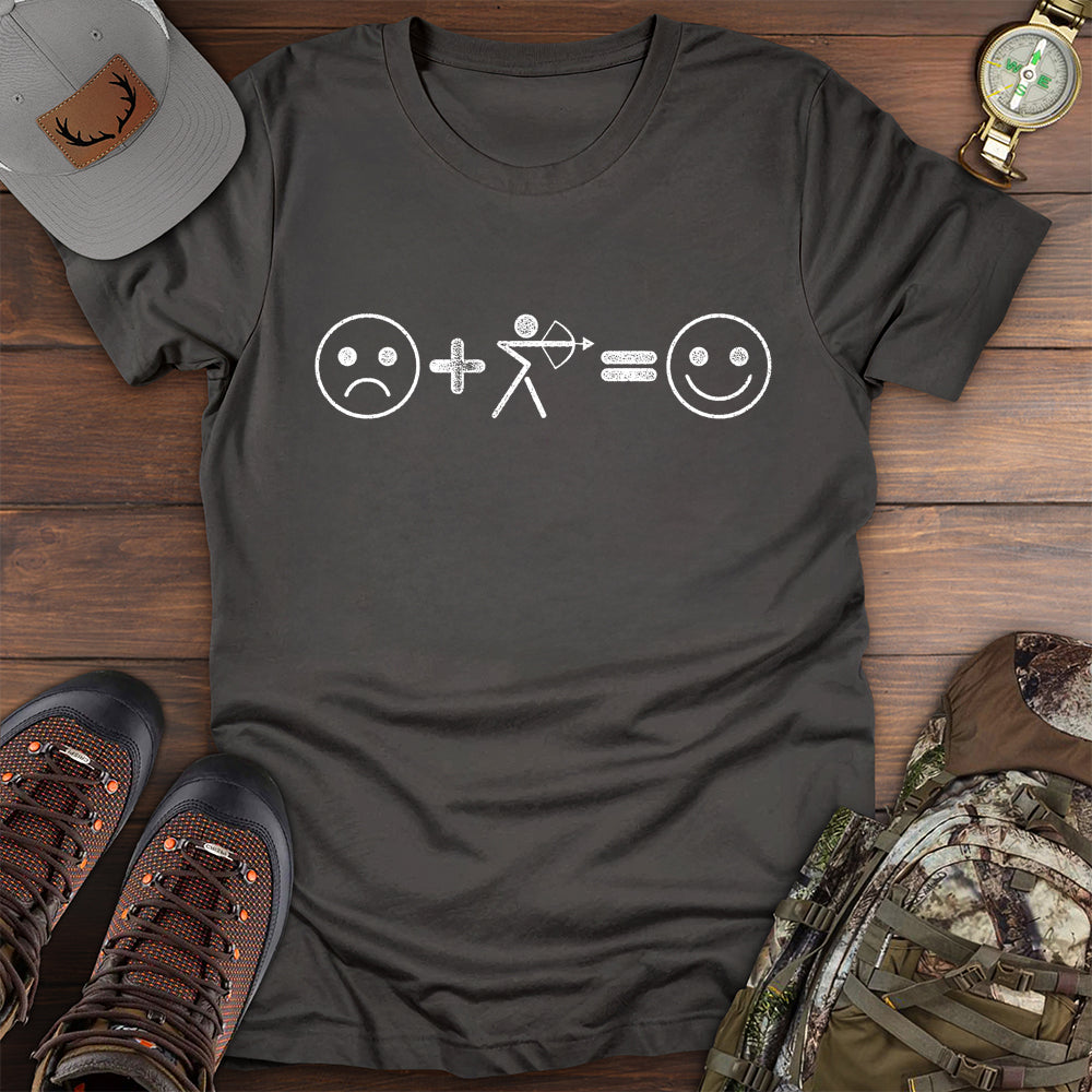 Bowhunting = Hapiness T-Shirt