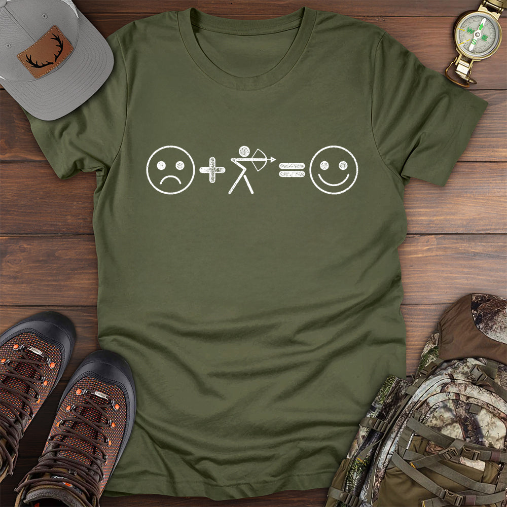 Bowhunting = Hapiness T-Shirt