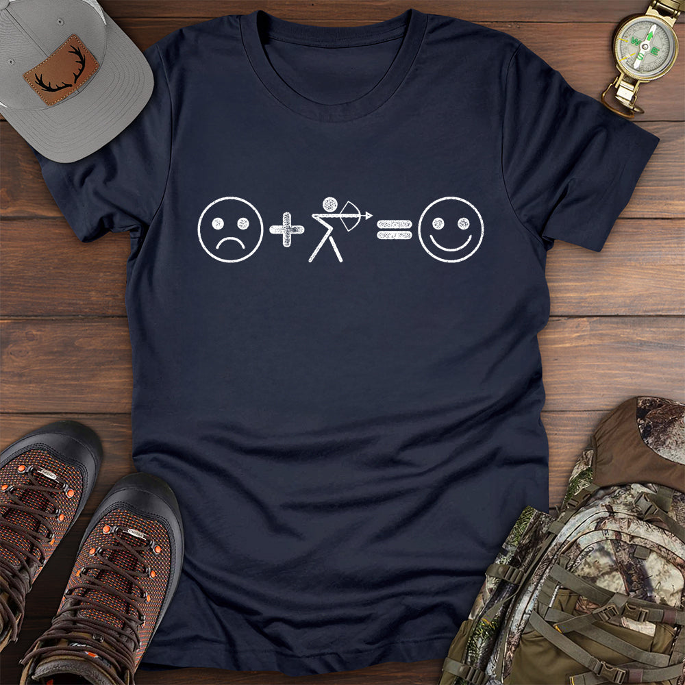 Bowhunting = Hapiness T-Shirt