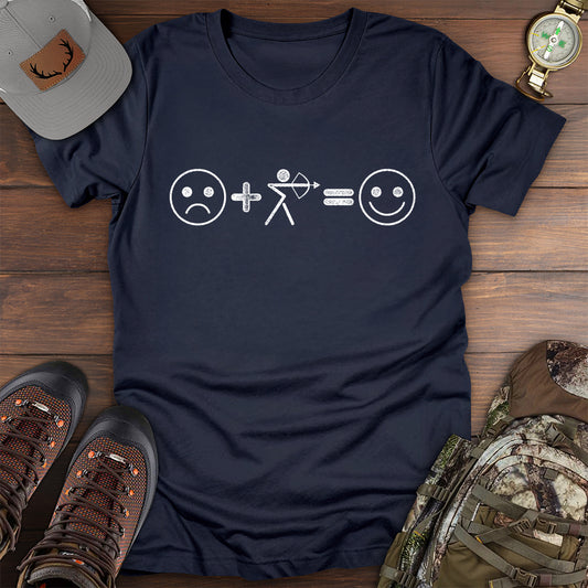 Bowhunting = Hapiness T-Shirt