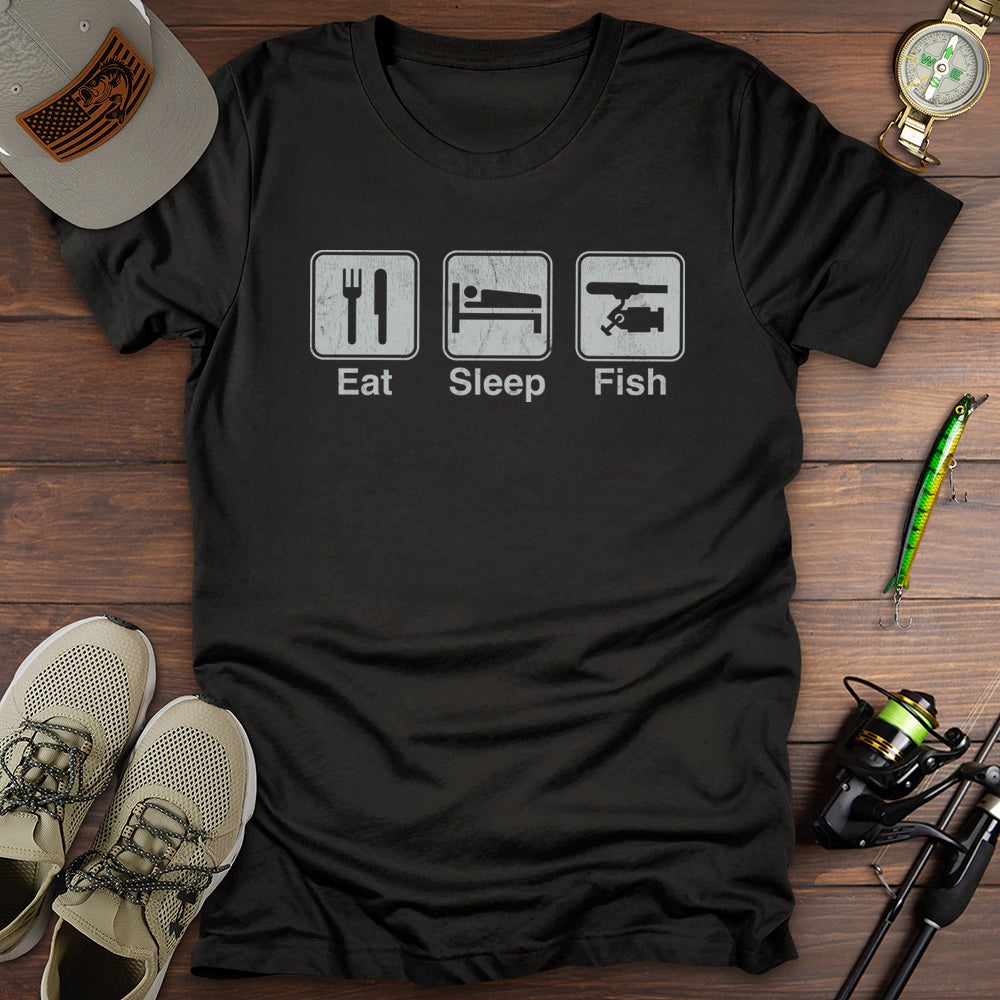 Eat Sleep Fish T-Shirt