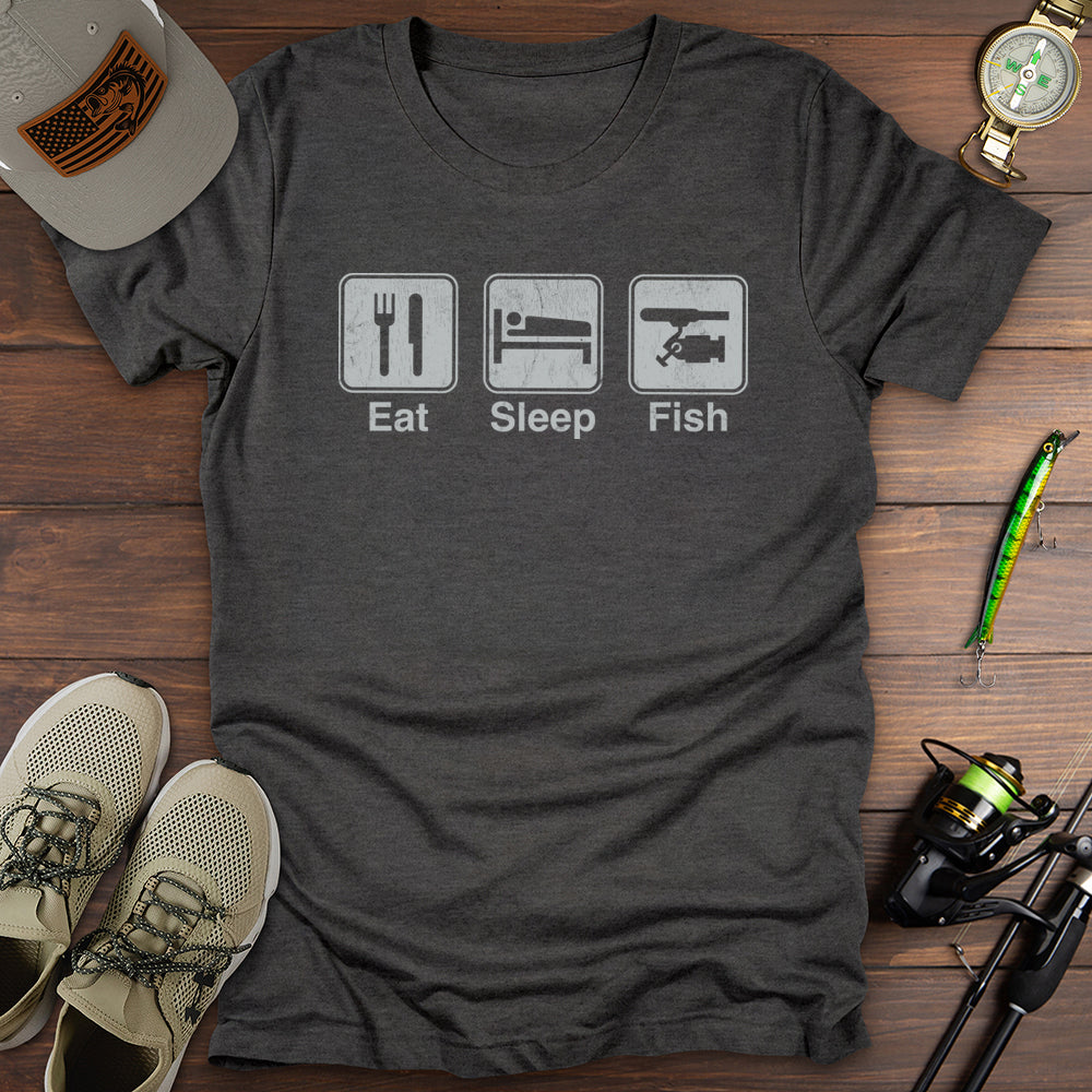 Eat Sleep Fish T-Shirt
