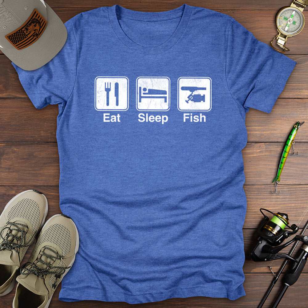 Eat Sleep Fish T-Shirt