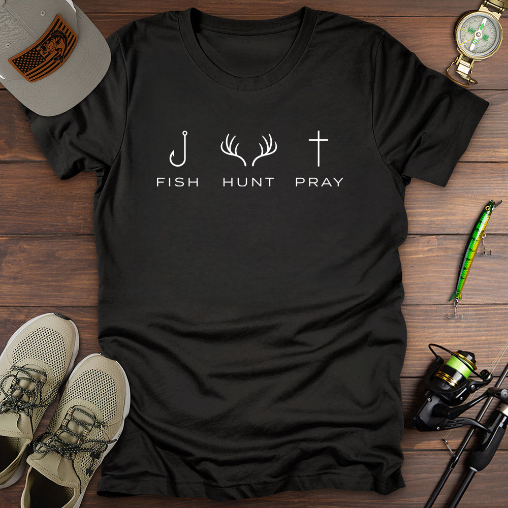 Fish Hunt Pray T-Shirt