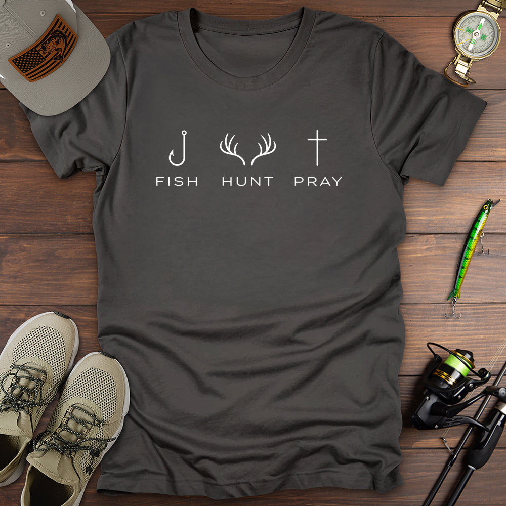 Fish Hunt Pray T-Shirt