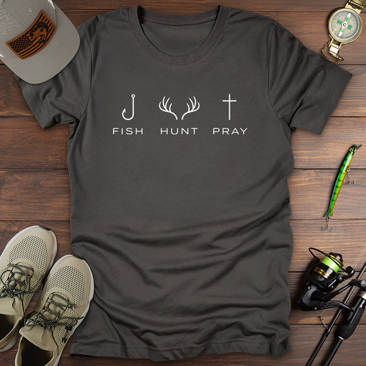 Fish Hunt Pray T-Shirt
