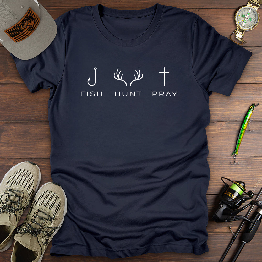Fish Hunt Pray T-Shirt
