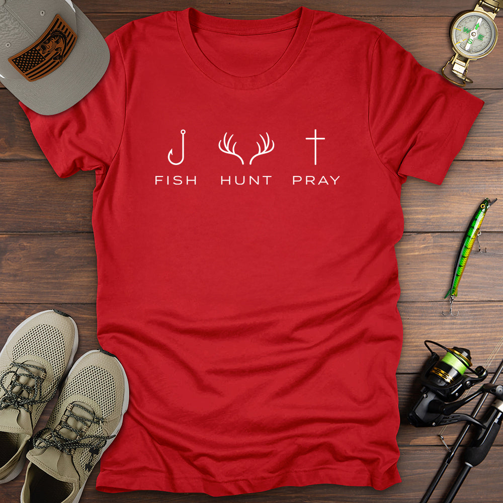 Fish Hunt Pray T-Shirt