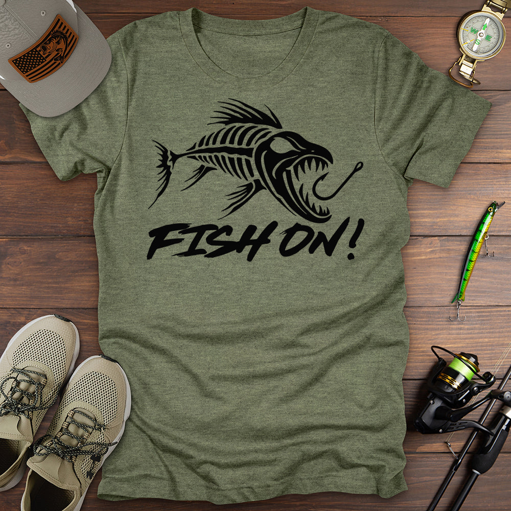 Fish On T-Shirt