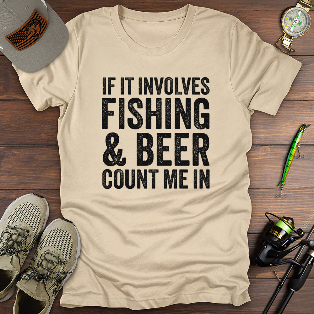 Fishing Beer T-Shirt